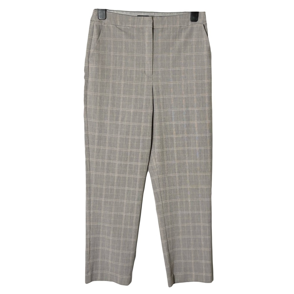 Express 2023 Editor High Waist Plaid Pant 10L Workwear Office Career Corporate